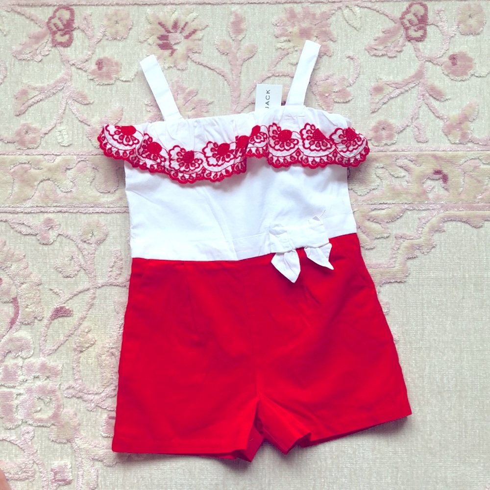 Janie and Jack Romper 🎀